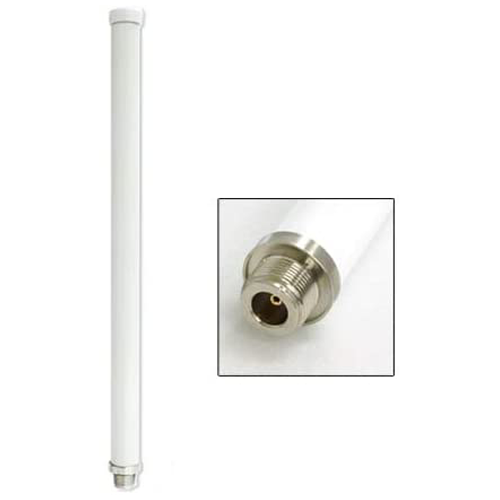 ALFA 9 dBi AOA-2458-79AF 2.4/5 GHz Dual Band Outdoor N-Female WiFi Omni Antenna