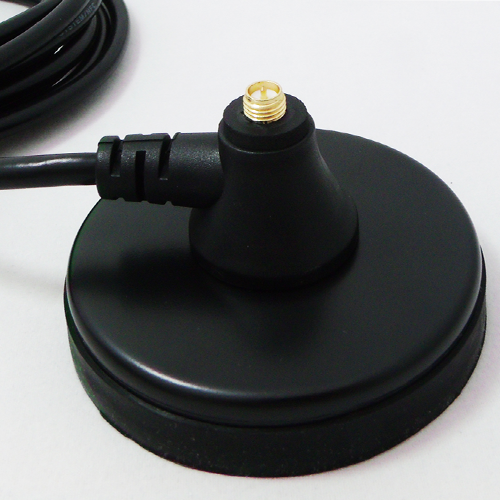 Heavy Duty RP-SMA magnet base + 11 ft. CFD-200 extension cable for RAK 2 Miner or Nebra Indoor