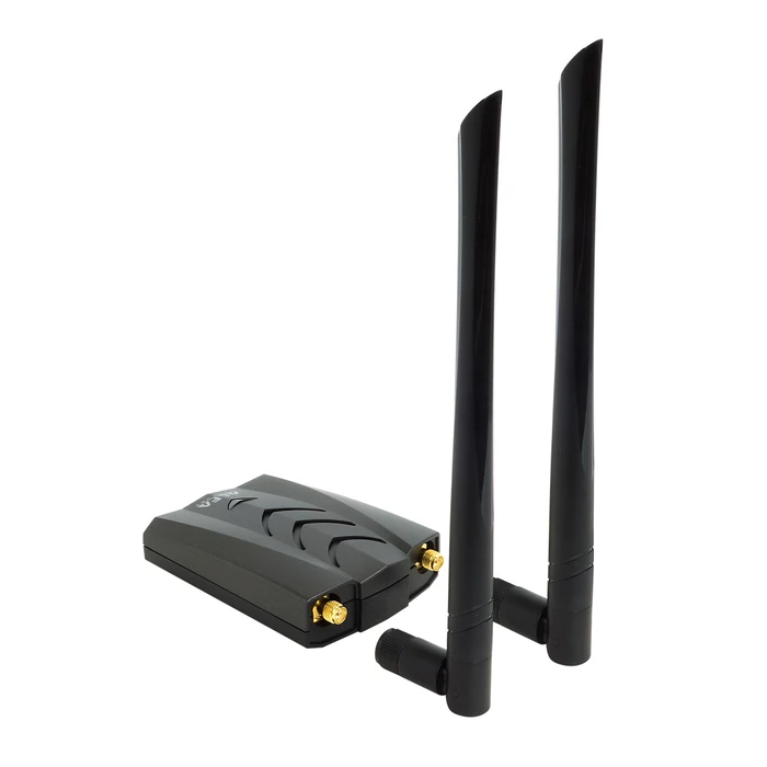 ALFA AWUS036ACH 802.11ac AC1200 Dual Band High Power WiFi USB Adapter ...