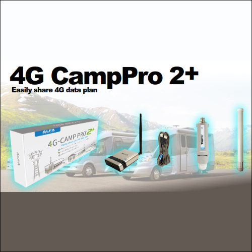 wifi camp pro 2 ALFA 4G-Camp Pro 2+ Cellular 4G Data Booster Kit- ONLY FOR T-MOBILE – Rokland